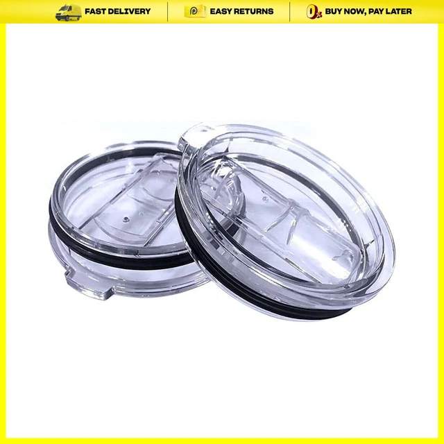 2 Replacement Lids for 30oz Stainless Steel Tumbler Travel Cup - Fits OF Inner d