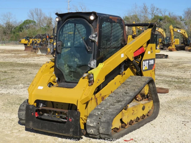 2018 Caterpillar 299D2 Skid Steer Track Loader Crawler Tractor Cab Aux bidadoo