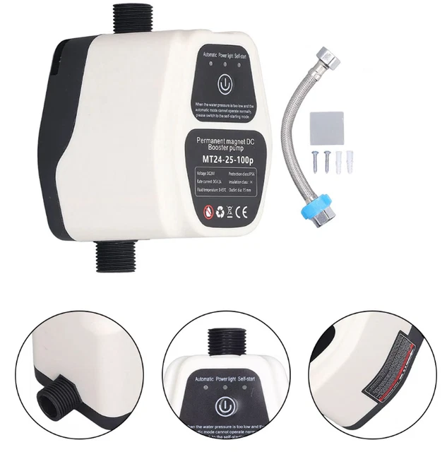 Pompe De Surpression Piscine ZYIY 120W - Débit 25L/min, Pression Max 21.75 PSI