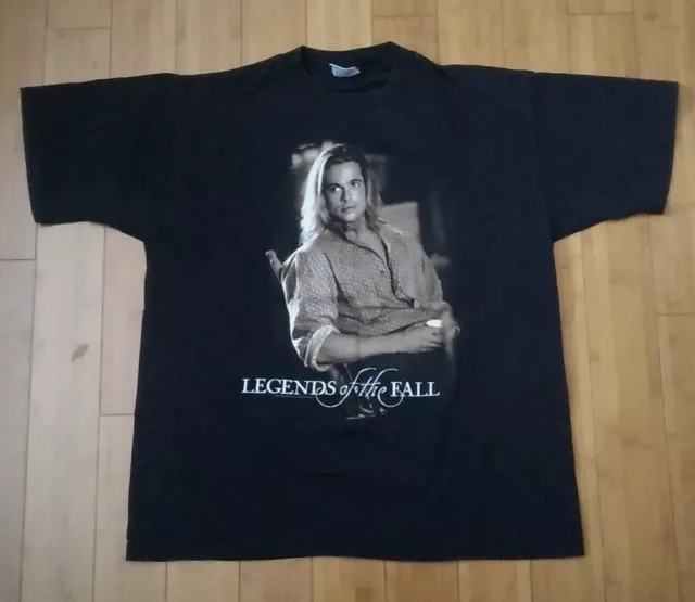 Vintage Legends of the Fall Movie Promo Brad Pitt T-shirt 1994 XL Single Stitch