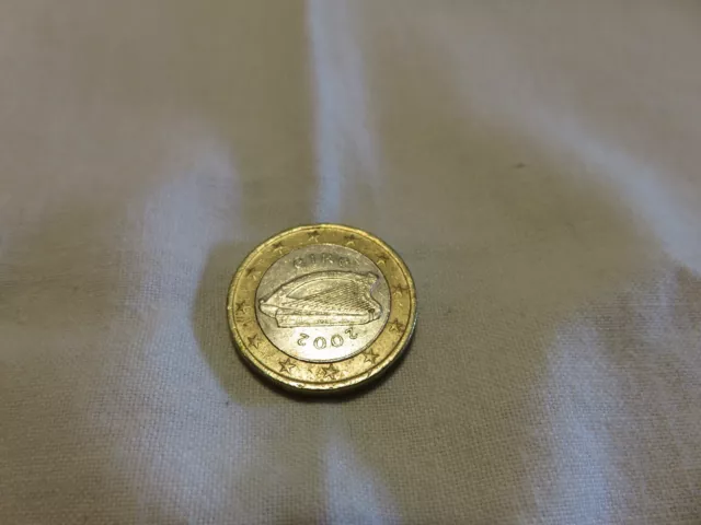 1 Euro Münze Irland 2002