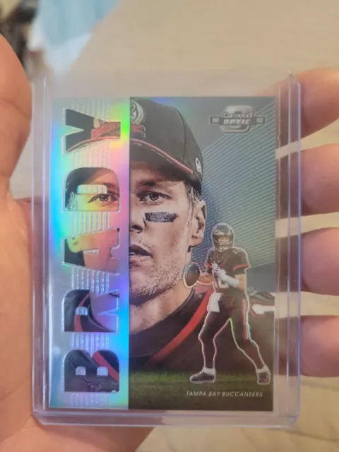 2022 Contenders Optic TOM BRADY Splitting Image SILVER PRIZM