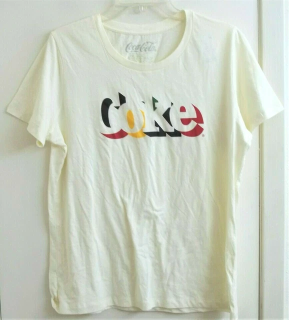Coca-Cola Brand Logo Ladies T-Shirt Adult 2XL XX-Large New with Tag