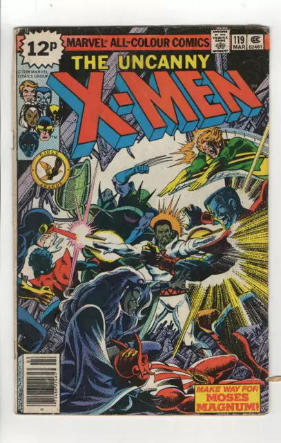 X-Men #119 Mar 1979 Vol 1. Bronze Age Marvel 📖 F/VF 7.0 Claremont/Byrne/Cockrum