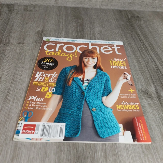Crochet Today Magazine September/October 2010 Crochet Projects Back Issue