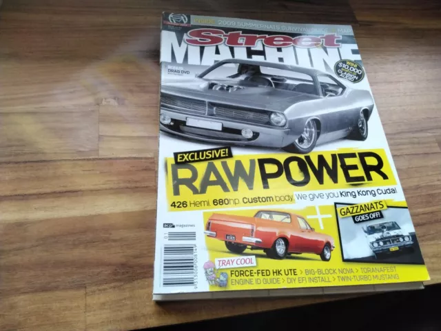 STREET MACHINE     HEMI HK UTE FORD GT BLOWER  NITRO  V8      I combine postage