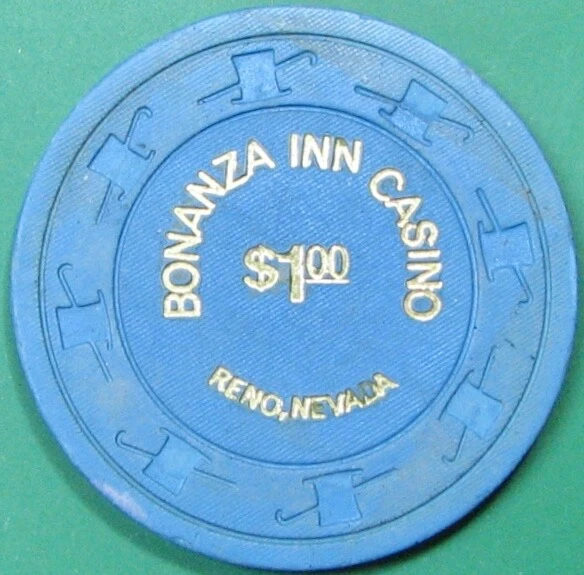 $1 Casino Chip. Bonanza Inn, Reno, NV. Y70.