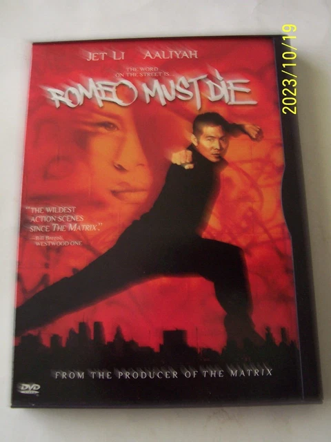 DVD ROMEO MUST Die - Jet Li - Snap Case $12.00 - PicClick CA