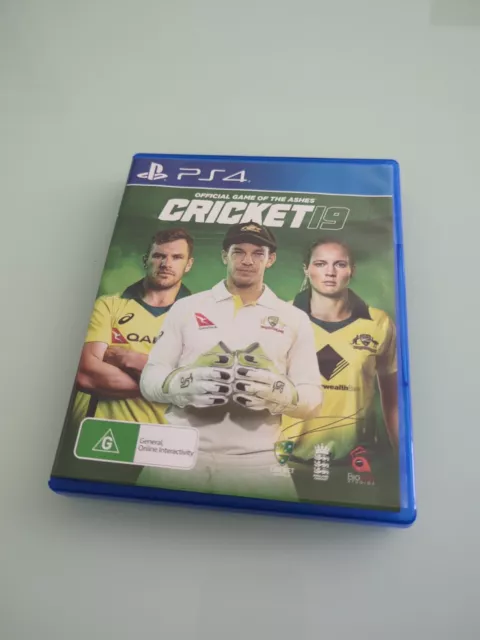 Like new - Cricket 19 PS4 - Official Game Of The Ashes - Same day dispatch