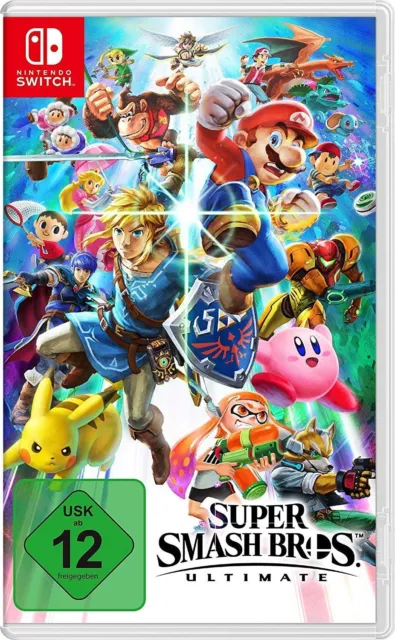 Super Smash Bros. Ultimate Nintendo Switch USK 12 Mario Browser Kirby Neu OVP
