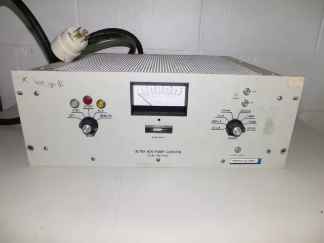 Perkin Elmer Ultek Ion Pump Control