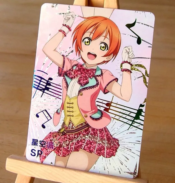 NEW Rin Love live Anime CARTE RARE SP Holo Foil Card NS-10M01