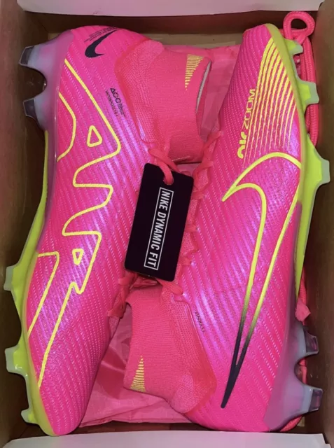 Nike Zoom Superfly 9 Elite FG - Pink Blast - DJ4977 605 - UK 12/EUR 47.5/US 13