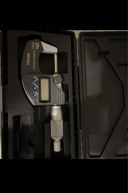 Mitutoyo digital micrometer 0-25mm Japan