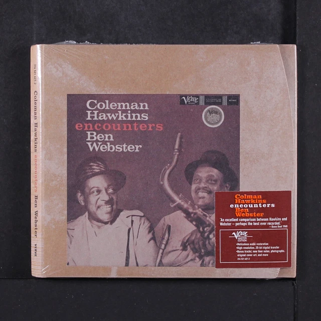 COLEMAN HAWKINS & BEN WEBSTER encounters VERVE CD Sealed 15.00 PicClick