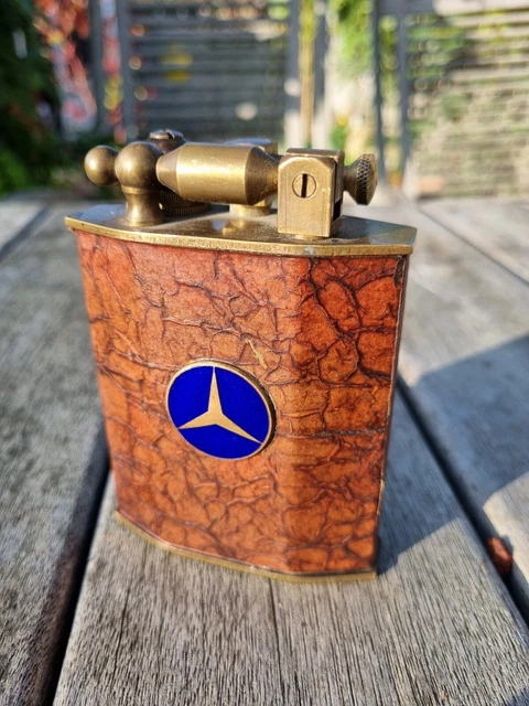 Very Rare MERCEDES French Table Lighter 1930s Ministere Des Finances