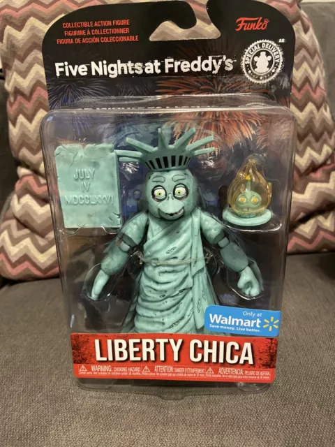 Funko Five Nights at Freddy's Liberty Chica Action Figure Walmart Exclusive