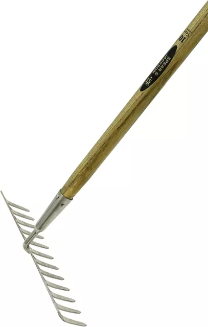 Spear & Jackson Traditional Stainless Steel Ground Rake - Garden, Soil Landscape