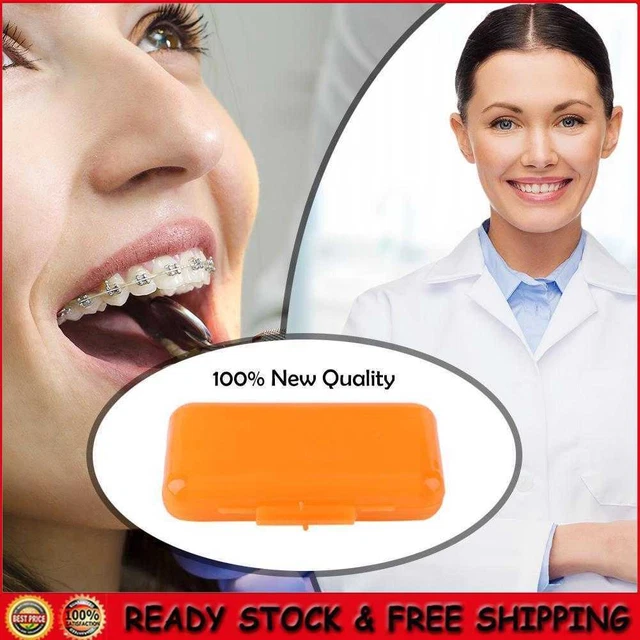 5pcs Scent Dental Orthodontics Wax Teeth Gum Braces Bracket (Mango)