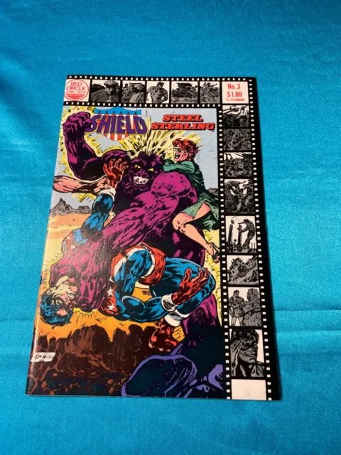 The Shield And Steel Sterling! # 3, Dec. 1983, Fine Condition