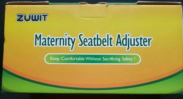 ZUWIT Maternity Car Seat Belt Adjuster, Comfort & Safe for Pregnant Moms Belly