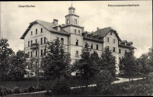 Ak Oberölkofen Grafing bei München, Rekonvaleszentenheim - 2847343