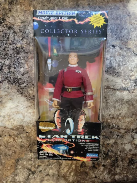 Playmates Star Trek Captain James T. Kirk 9" Action Figure Movie Edition 1994