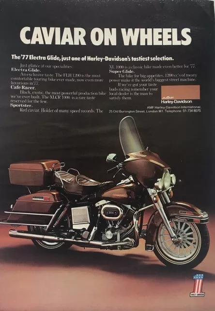 Harley Davidson Electra Glide Flh 1200 5 Pages Of Road Tests, Articles, Info Etc 2