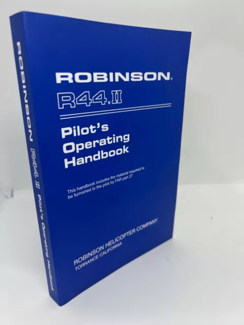 Robinson 44 II  Pilot Operating Handbook 2