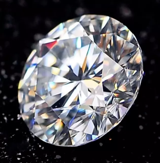 EGL Earth Mined White Diamond 10.00Ct Certifié D Couleur VVS1 Natural Round...