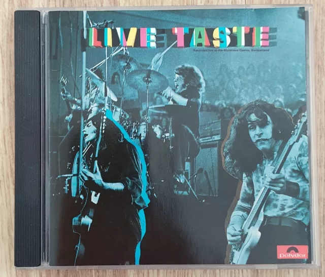 Taste Live Taste  Rory Gallagher 1994 Polydor Cd Live Album Excellent Condition