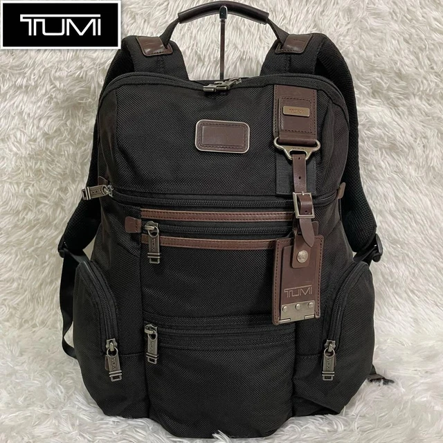 Tumi Alpha Bravo Knox Backpack Rucksack 22681HKH Ballistic Nylon Hickory Used