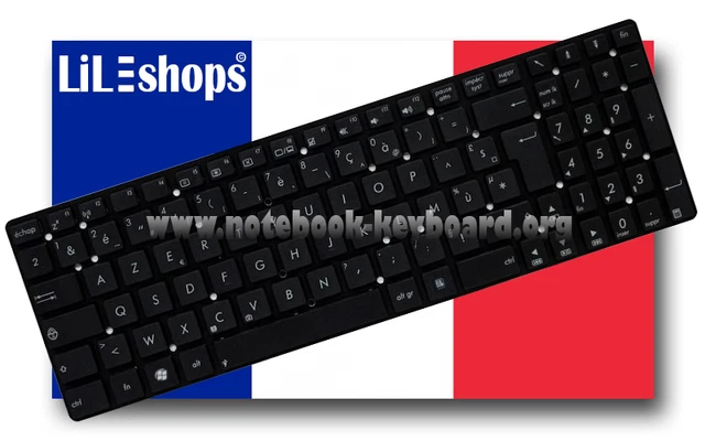 Clavier AZERTY Français Neuf Pour ASUS U1E, U1F, U2E - Remplacement Original