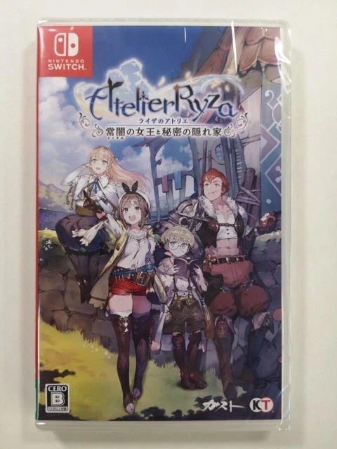 ATELIER RYZA: EVER Darkness & The Secret Hideout Switch Japan New EUR