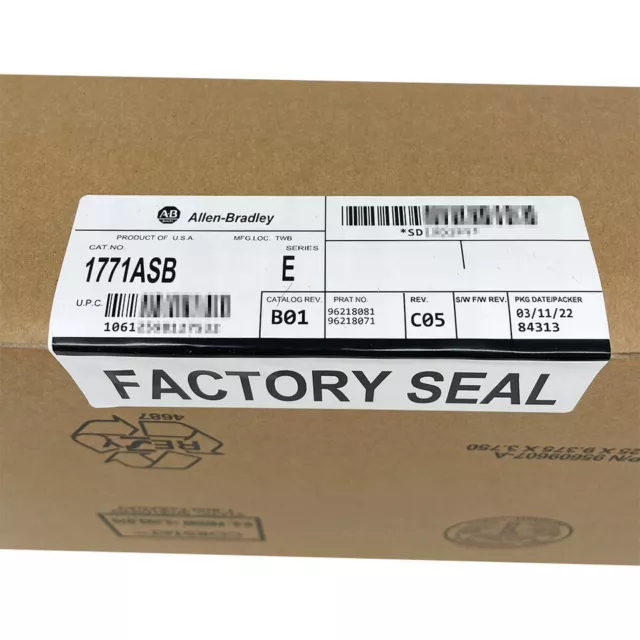 New Factory Sealed AB 1771-ASB RI / O Adapter PLC-2/3/5 1771ASB