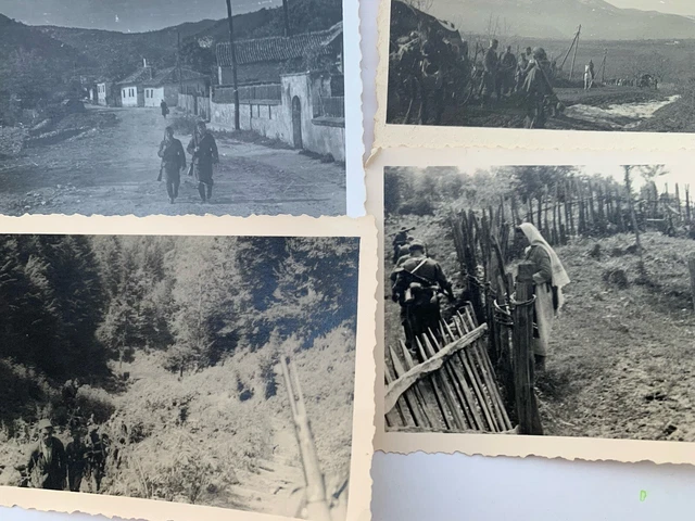FOTO LOT BALKAN Feldzug Osten Bevölkerung Schleier Markt Bauern