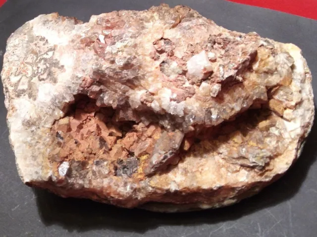 Rauchquarz, Bergkristall xx, Geode, Deutschland, 1843g, 19*11*7 cm