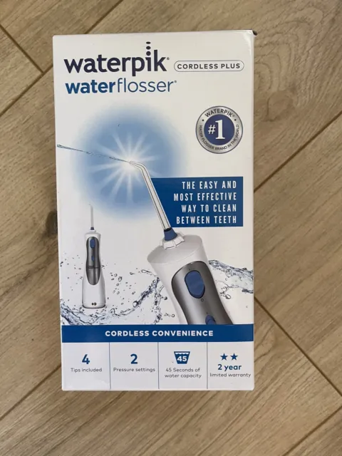Waterpik Cordless Plus Fisser ad acqua WP-450UK (nuovissimo di zecca)
