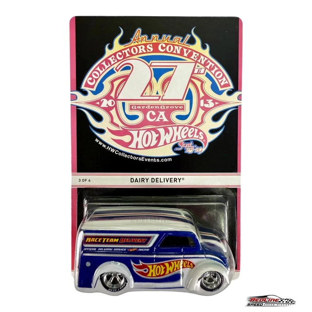 🇺🇸HOT WHEELS 27TH Annual Collectors Convention Dairy