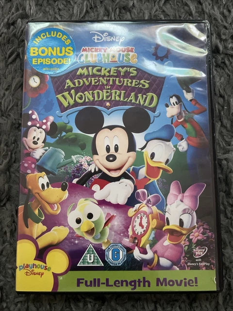 MICKEY MOUSE CLUBHOUSE Mickey s Adventures In Wonderland DVD 2010 mickey-mouse-clubhouse-mickey-s-adventures-in-wonderland-dvd-2010