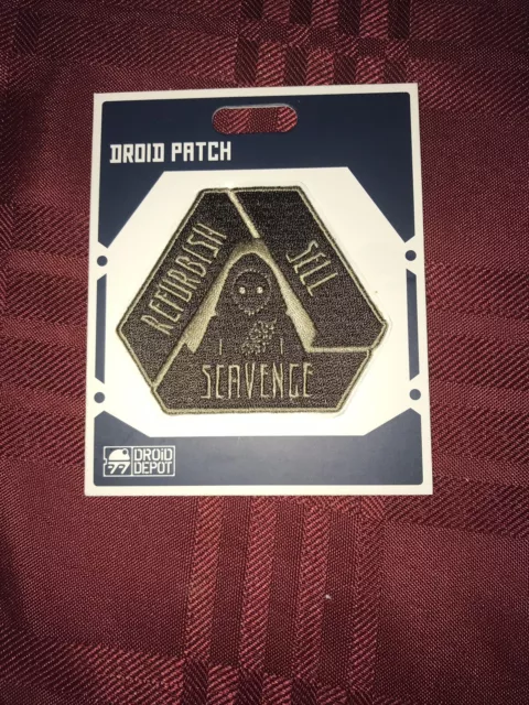 Disney Star Wars Galaxy's Edge Jawa Droid Depot Removable Scavenger Patch