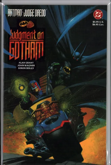 BATMAN / JUDGE DREDD: JUDGEMENT in GOTHAM (1991) One Shot Prestige NM (9.4)