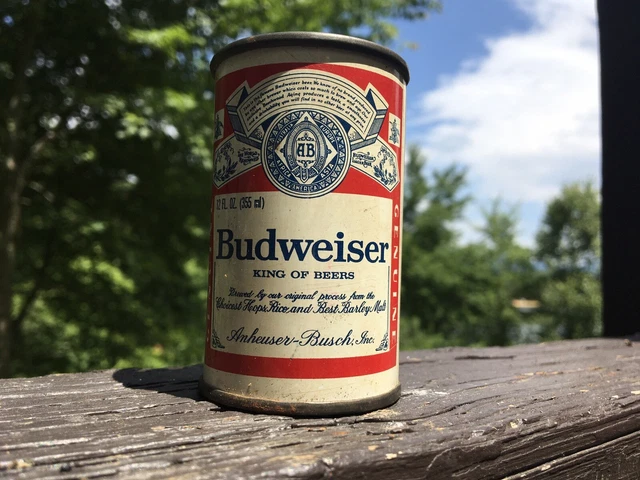 Vintage Metal Budweiser Bic Lighter Holder Scarce Hard To Find