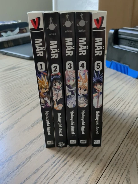 MAR Vol. 1-5 Marchen Awakens Romance Manga English Paperback VIZ Nobuyuki Anzai