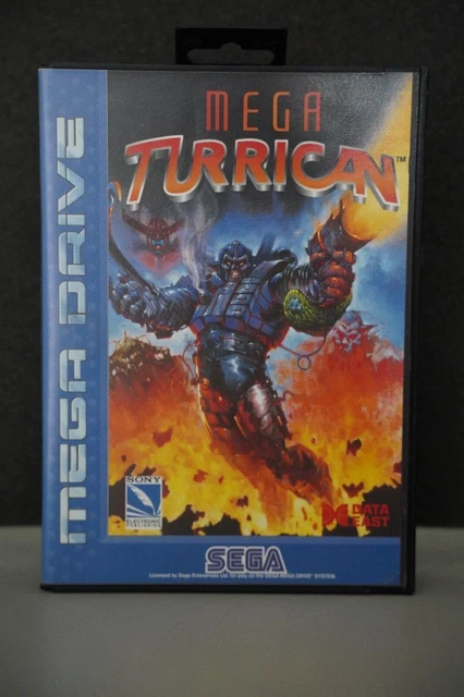 Mega Turrican - Megadrive Game CIB - Pal version - Great condition
