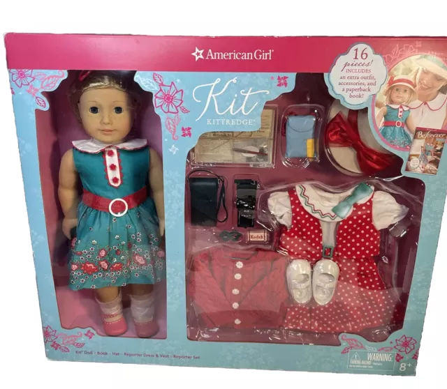 American girl kit reporter sales set