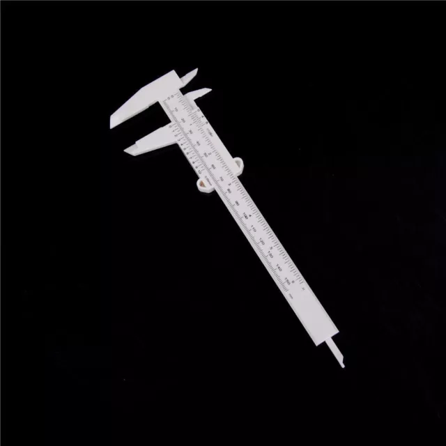 Sliding Vernier Caliper Plastic Measure Ruler Gauge Dual Scale JECz 150mm