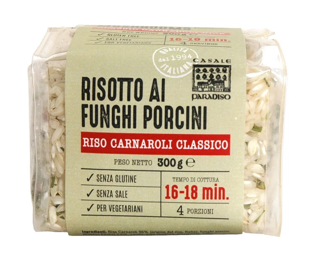 Steinpilzrisotto 300 gr. - Casale Paradiso