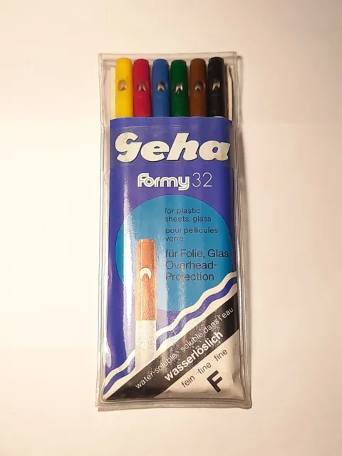 Geha formy 32 Farbmalstifte (6 Stück)