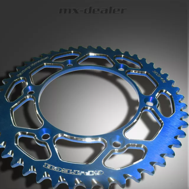 GP-TECH Sprocket KTM Kettenrad blau 49 Zähne SX SXF EXC EXC-F 125 250 350 450